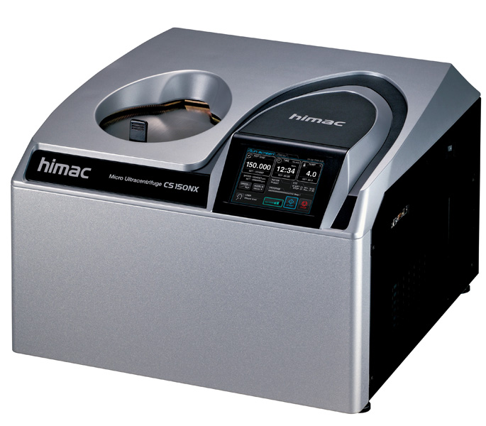 小形超遠心機（卓上式）CS150NX：himac