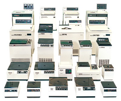 保守部品供給中止した遠心機の画像