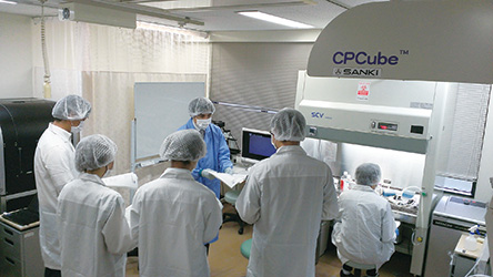 iPSポータル会社内にあるインタラクティブ・ラボ(京)